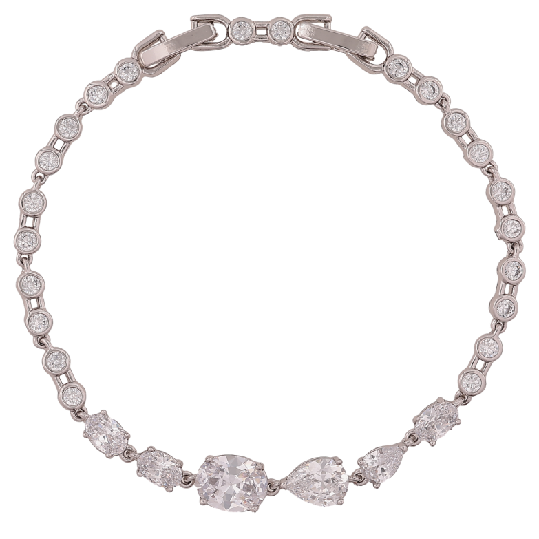 Браслет Xuping Родий Дорожка кристаллов длинна с доп. замком 17,19см х 3-7мм фото №1 Браслет Xuping Родий Дорожка кристаллов длинна с доп. замком 17,19см х 3-7мм фото №1