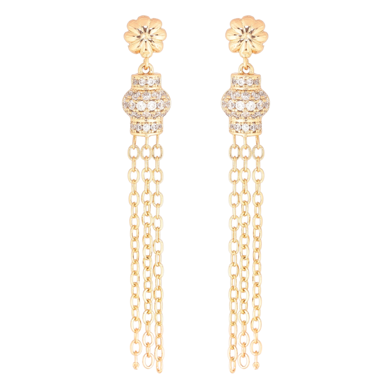 Серьги Xuping Позолота 18K пусеты Декоративные подвески фото №4