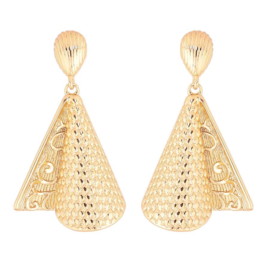 Сережки Xuping Позолота 18K пусети «Декоративні підвіски» фото №1