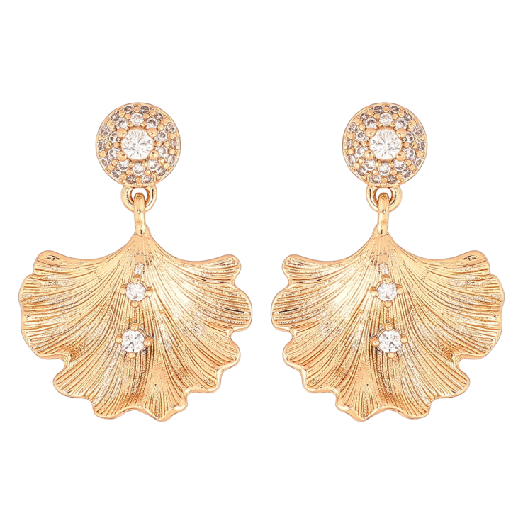 Сережки Xuping Позолота 18K пусети «Декоративні підвіски» фото №3