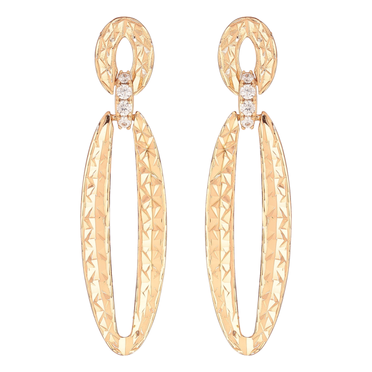 Сережки Xuping Позолота 18K пусети «Декоративні підвіски» фото №8