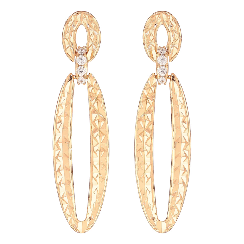 Сережки Xuping Позолота 18K пусети «Декоративні підвіски» фото №1