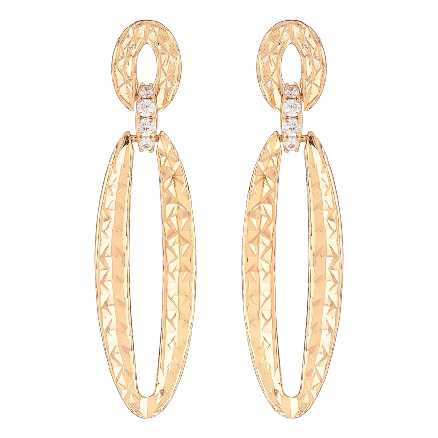 Сережки Xuping Позолота 18K пусети «Декоративні підвіски» фото №1