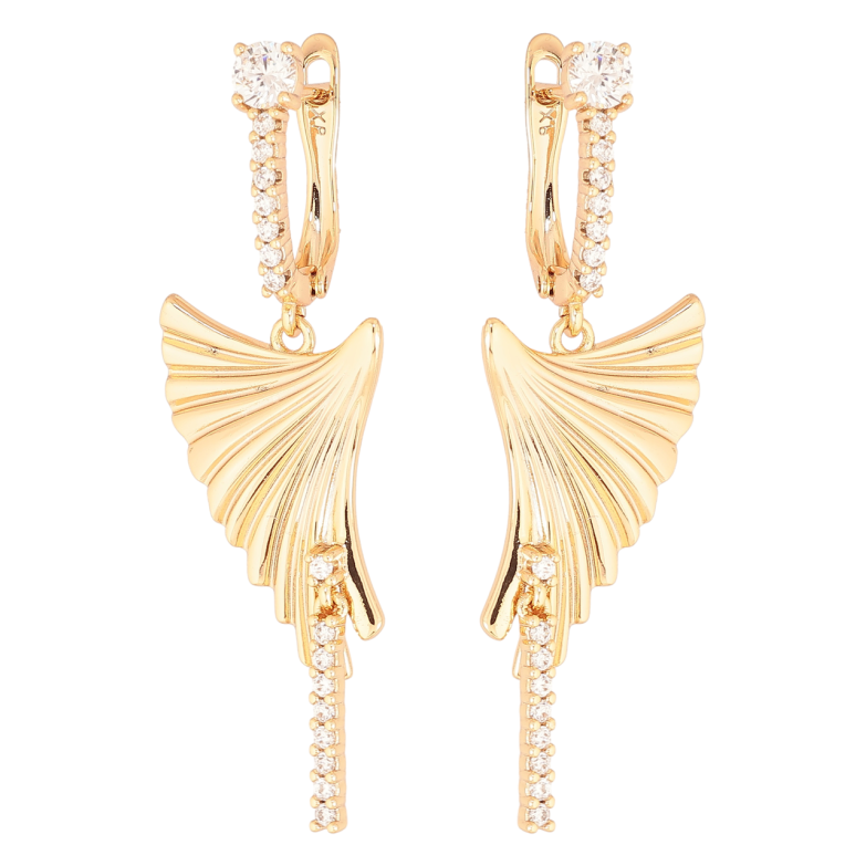 Сережки Xuping Позолота 18K англійський замок «Декоративні підвіски» фото №1 Сережки Xuping Позолота 18K англійський замок «Декоративні підвіски» фото №1