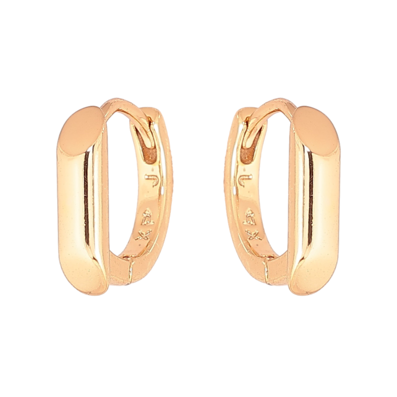 Сережки Xuping Позолота 18K колечка «Декоративні» фото №1