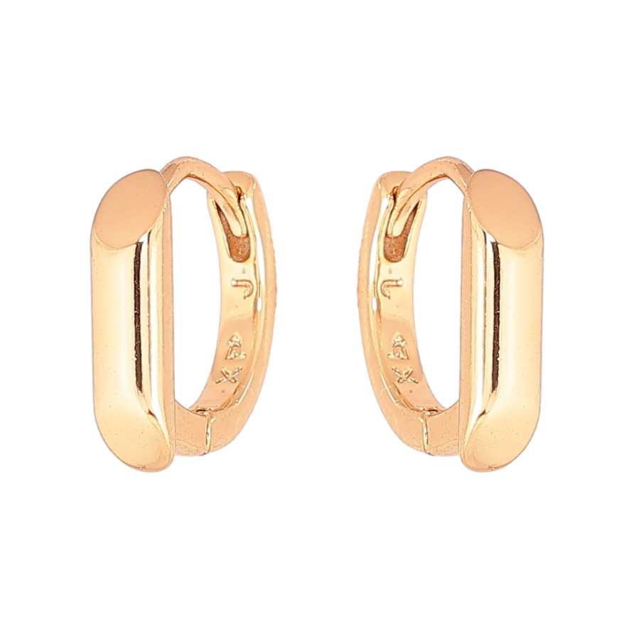 Сережки Xuping Позолота 18K колечка «Декоративні» фото №1