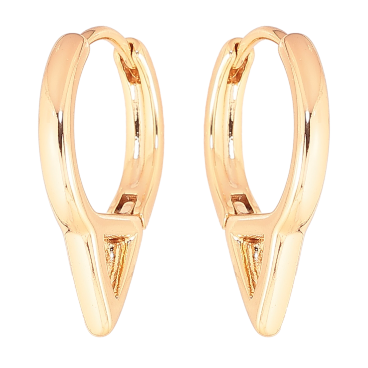 Сережки Xuping Позолота 18K колечка «Декоративні» фото №6