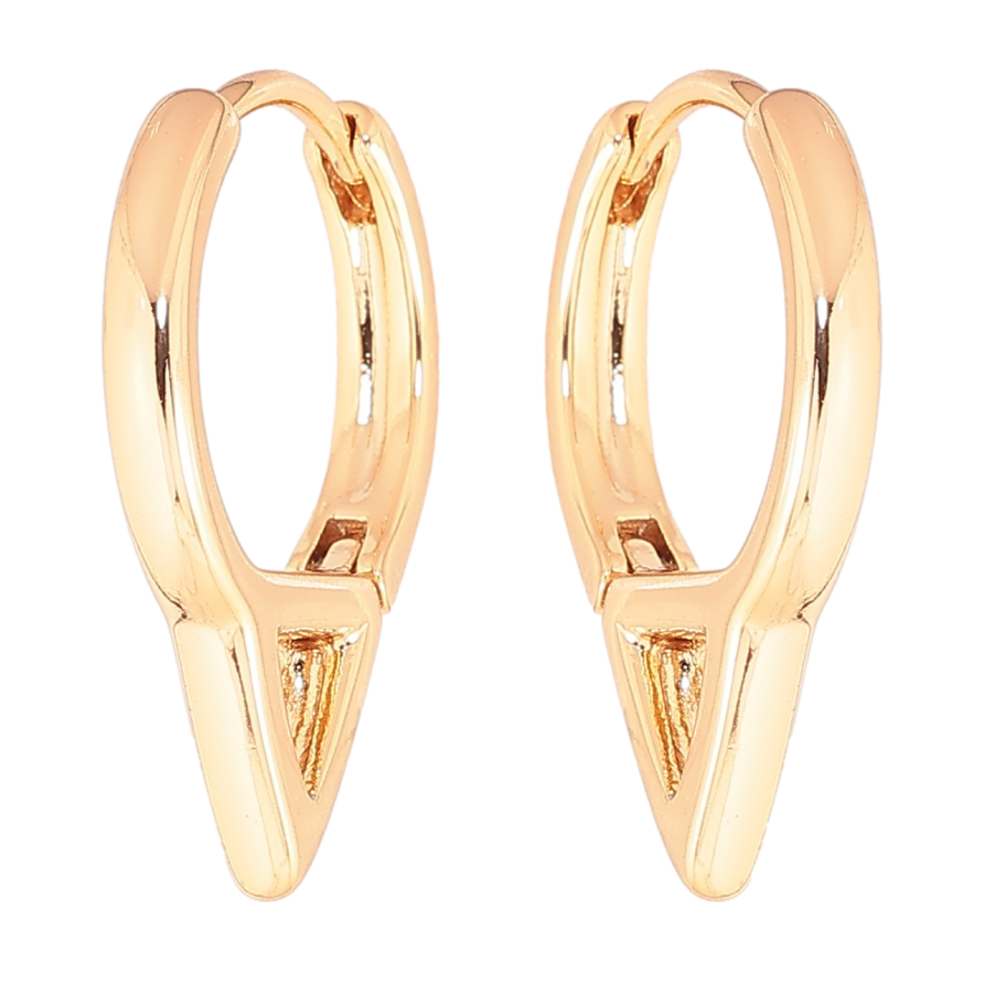 Сережки Xuping Позолота 18K колечка «Декоративні» фото №1