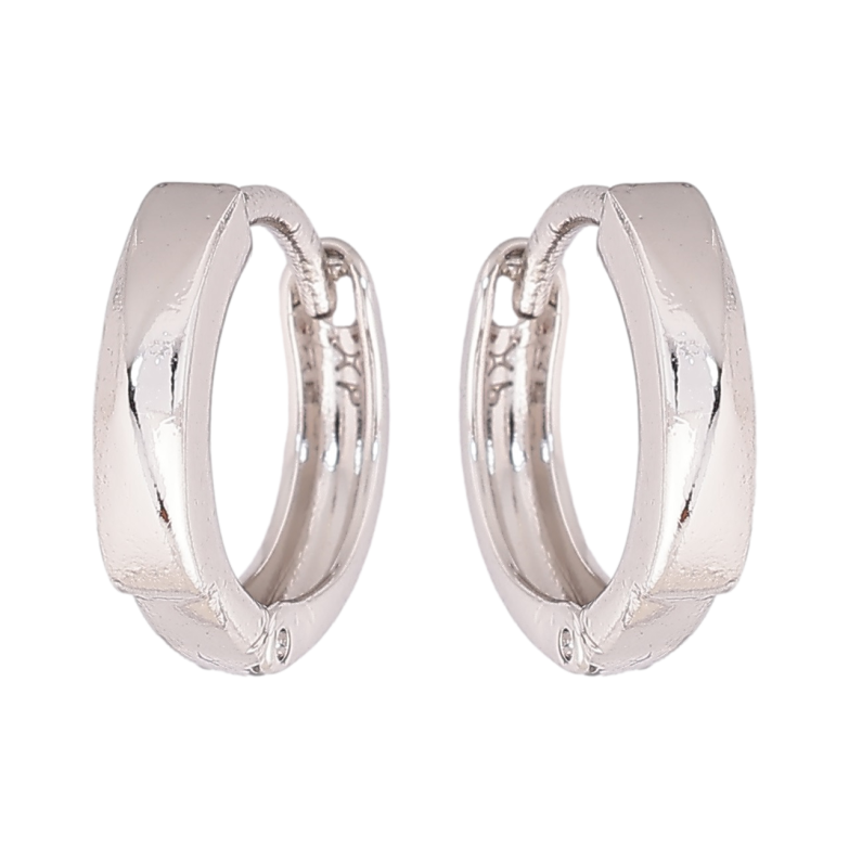 Серьги Xuping Родий колечки Декоративный узор фото №6 Серьги Xuping Родий колечки Декоративный узор фото №6