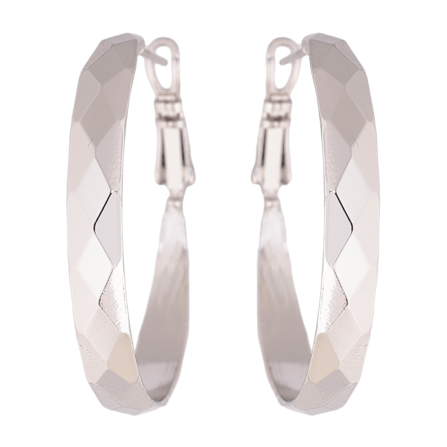 Сережки Xuping Родій кільця (конго) Декоративний візерунок ø 3,5см фото №1 Сережки Xuping Родій кільця (конго) Декоративний візерунок ø 3,5см фото №1