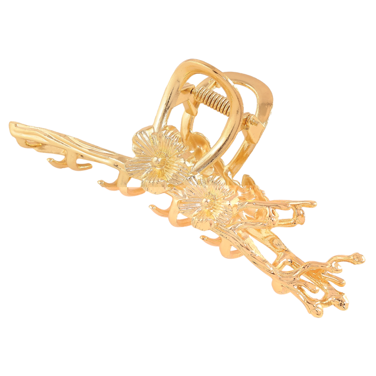 Краб металевий «Квітковий візерунок» довжина 11см фото №12