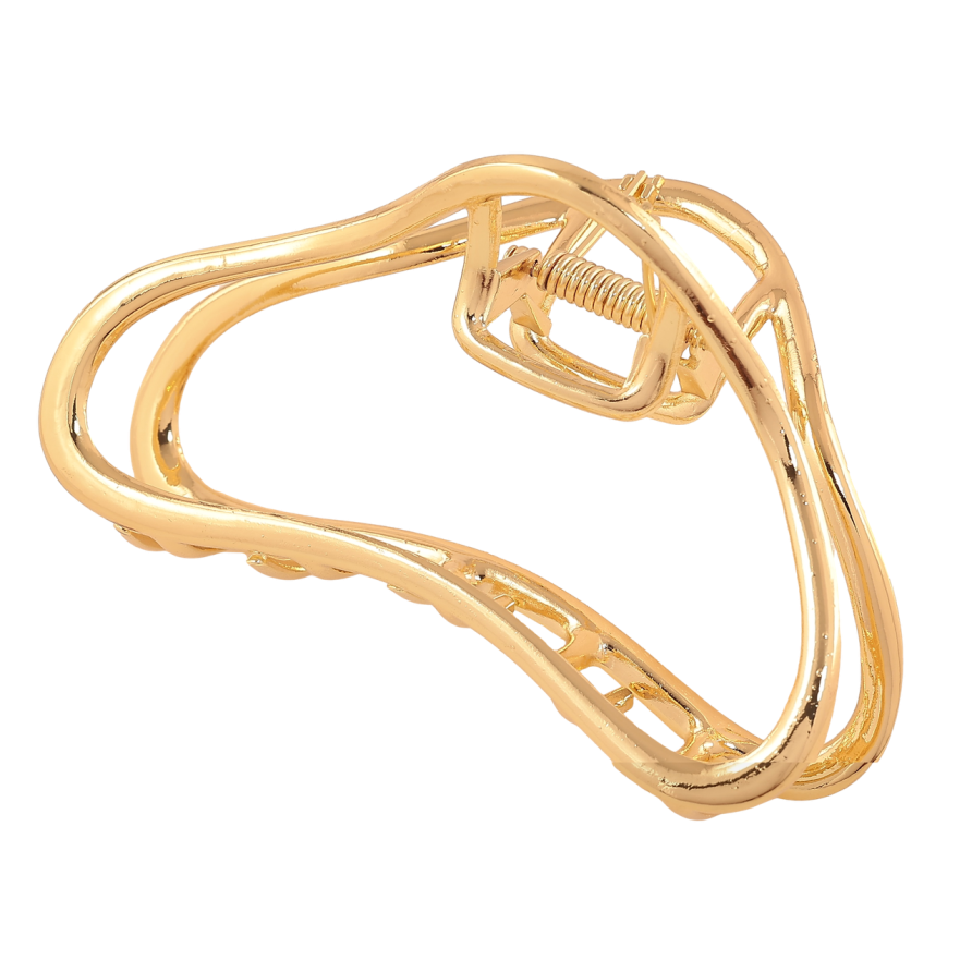 Краб металлический Фигурный длина 9см фото №1