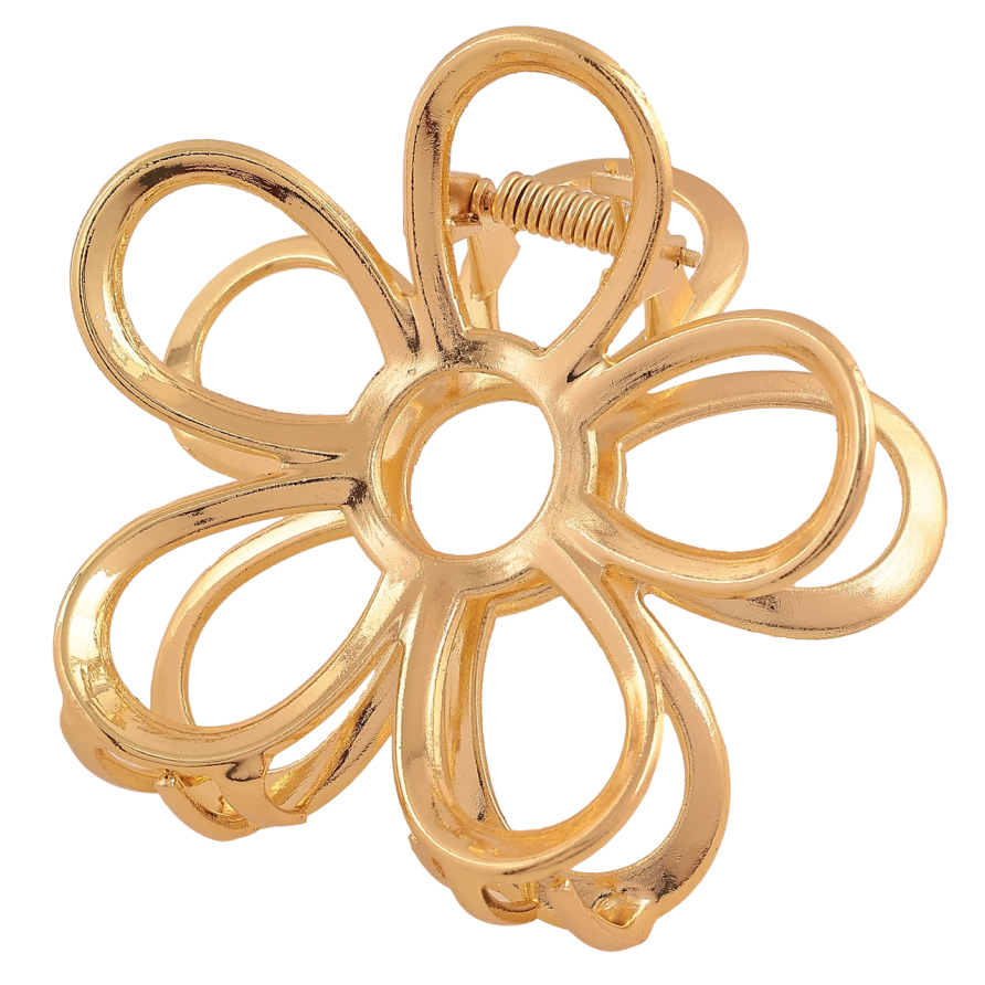 Краб металевий «Квітка» довжина 7.5см фото №1