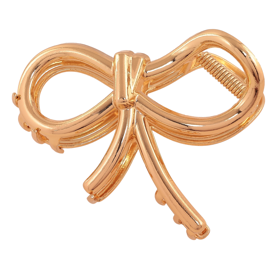 Краб металлический Бант длина 8см фото №1