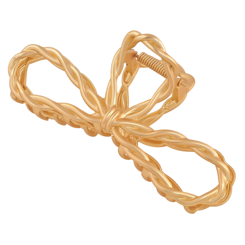 Краб металевий «Декоративний візерунок, матове покриття» довжина 12см фото №1