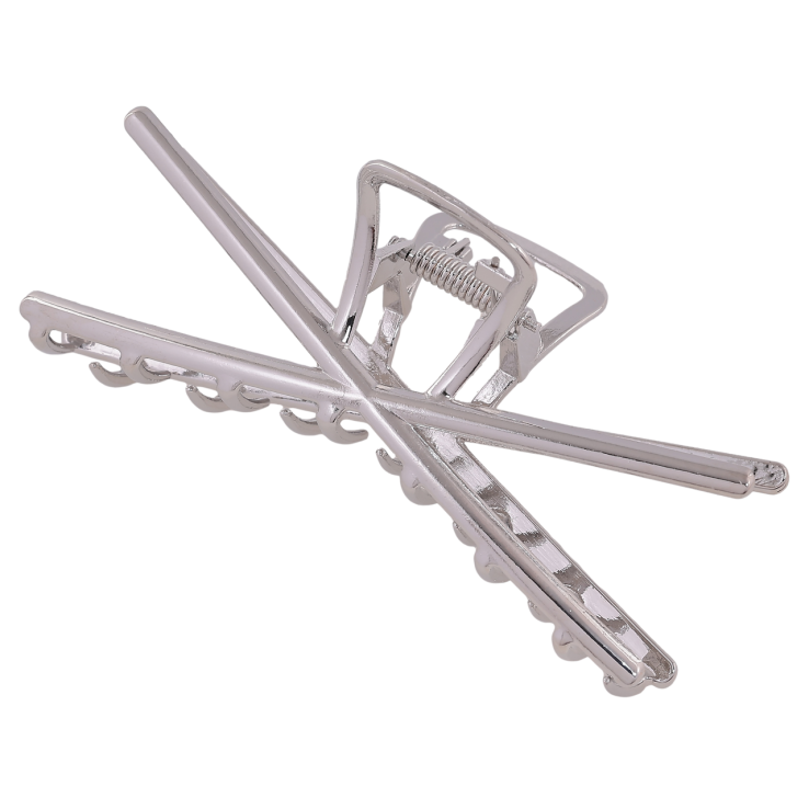 Краб металлический Скрещенные линии длина 10см фото №22