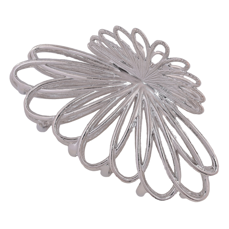 Краб металевий «Квітка» довжина 8,5см фото №1