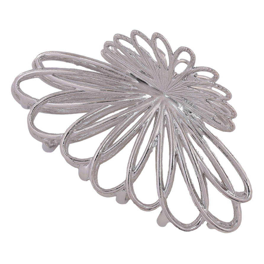 Краб металевий «Квітка» довжина 8,5см фото №1