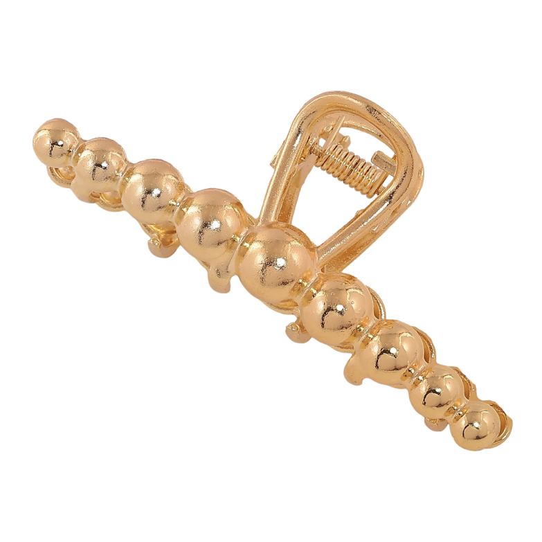 Краб металевий «Візерунок кульки» довжина 7.5см фото №1