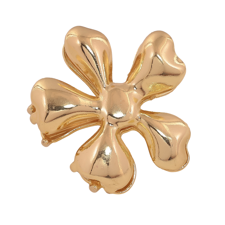 Краб металлический Цветок длина 5х5.5см фото №1 Краб металлический Цветок длина 5х5.5см фото №1