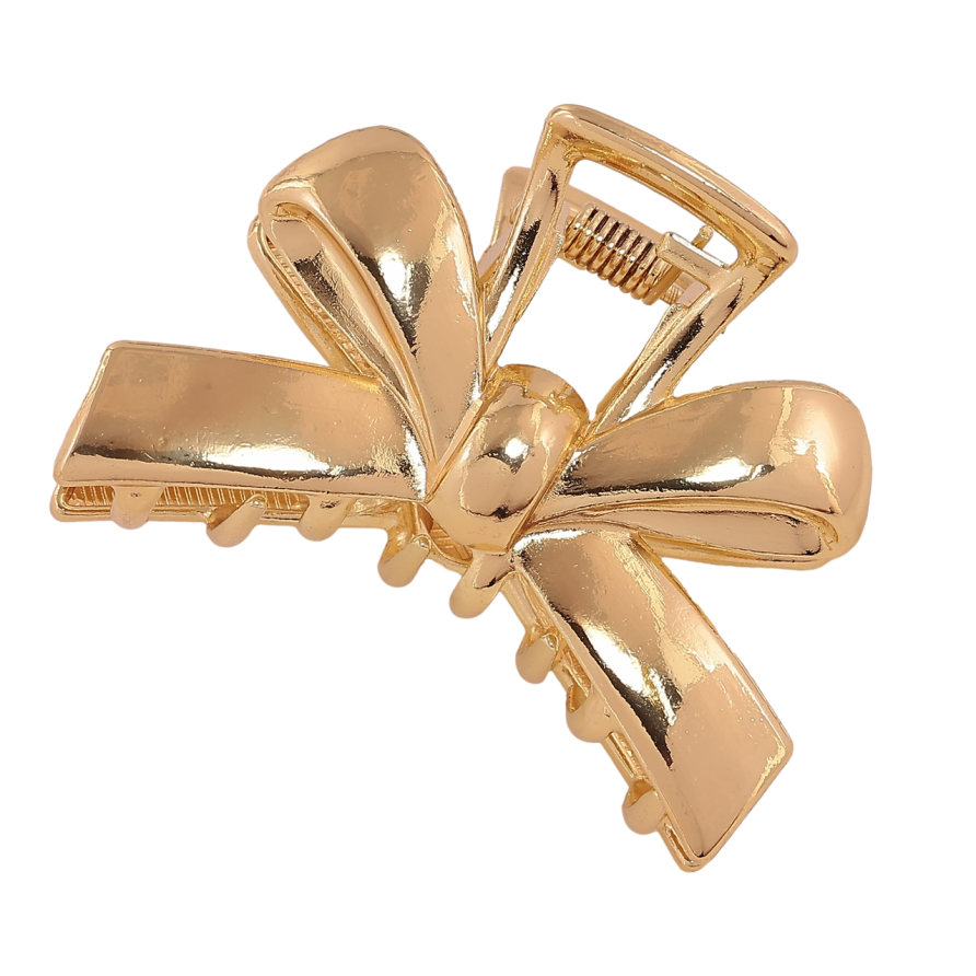 Краб металевий «Бант» довжина 5.5см фото №1 Краб металевий «Бант» довжина 5.5см фото №1