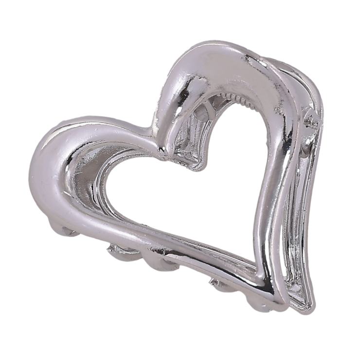 Краб металевий «Серце» довжина 4см фото №13 Краб металевий «Серце» довжина 4см фото №13