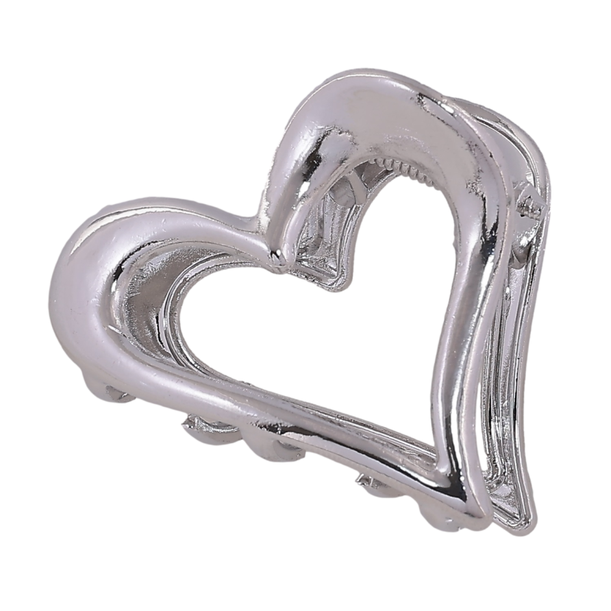 Краб металлический Сердце длина 4см фото №1