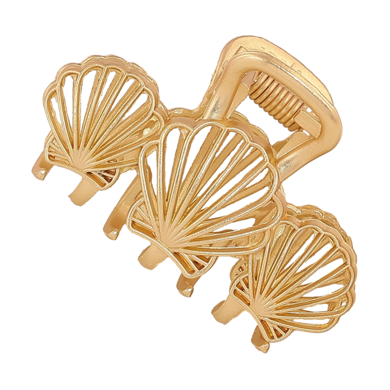 Краб металевий «Мушлі, матове покриття» довжина 5см фото №1