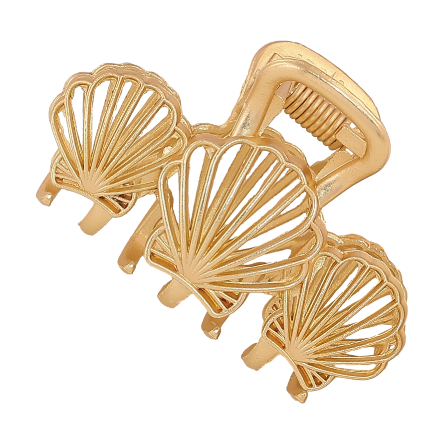 Краб металевий «Мушлі, матове покриття» довжина 5см фото №1