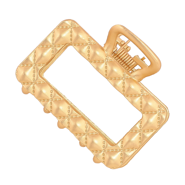 Краб металлический Прямоугольник с узором, матовое покрытие длина 4см фото №11 Краб металлический Прямоугольник с узором, матовое покрытие длина 4см фото №11