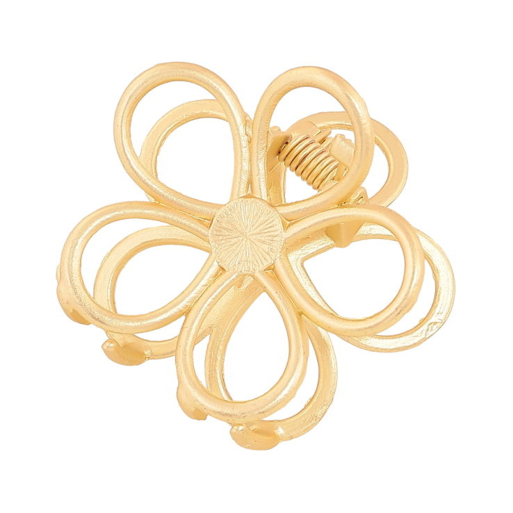 Краб металлический Цветок, матовое покрытие длина 4см фото №23 Краб металлический Цветок, матовое покрытие длина 4см фото №23