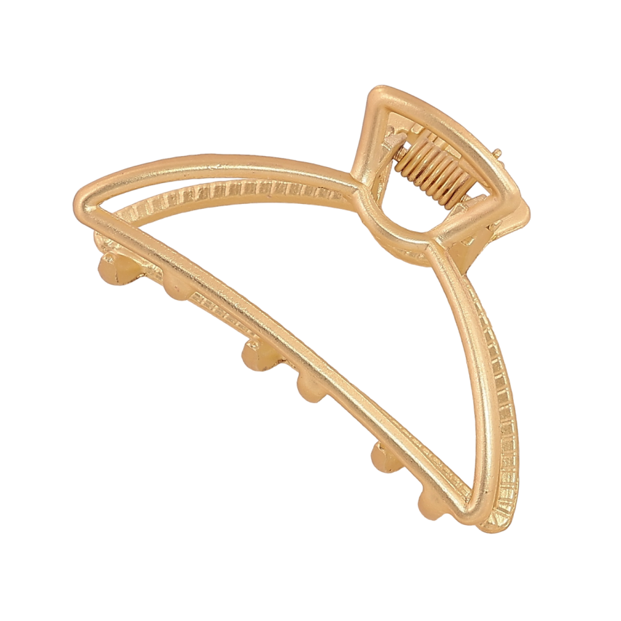 Краб металлический Полумесяц, матовое покрытие длина 4,5см фото №1 Краб металлический Полумесяц, матовое покрытие длина 4,5см фото №1