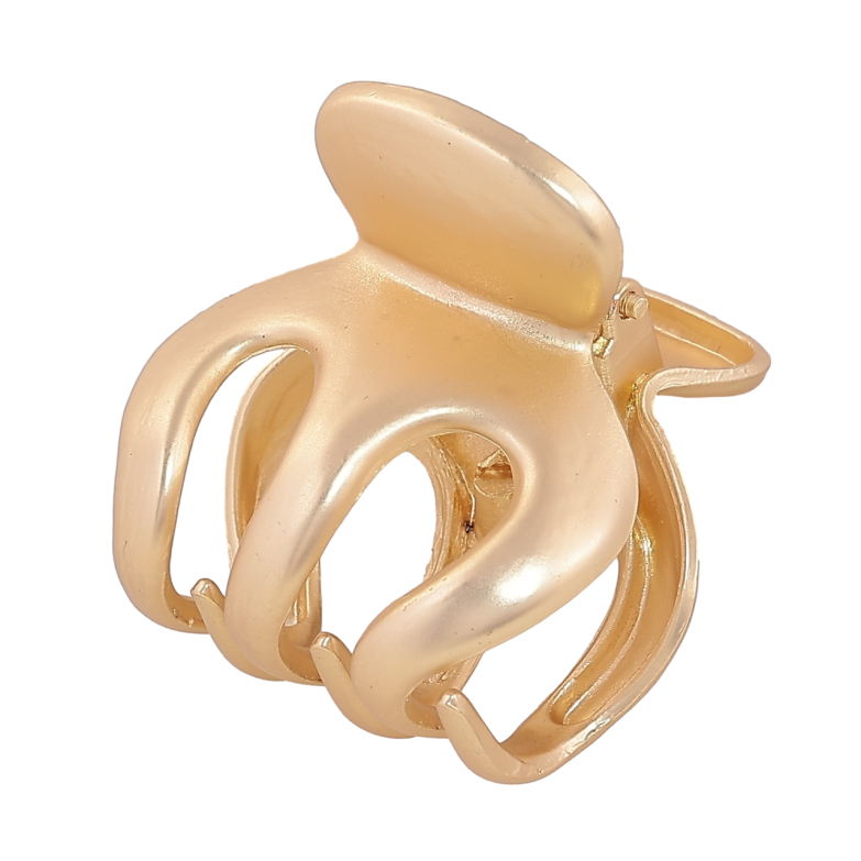 Краб металлический Декоративный узор, матовое покрытие длина 3,5см фото №1 Краб металлический Декоративный узор, матовое покрытие длина 3,5см фото №1