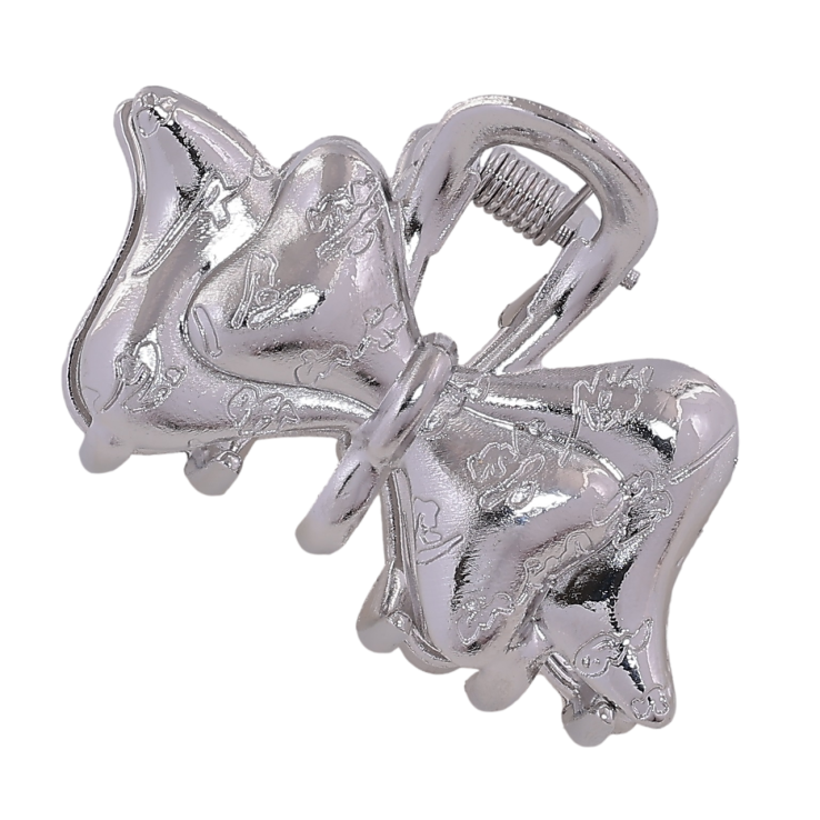 Краб металлический Бант с узором длина 4,5см фото №2 Краб металлический Бант с узором длина 4,5см фото №2