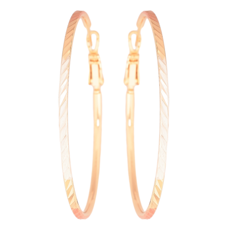 Серьги Xuping M&L Цвет 18K кольца (конго) Декоративный узор с эмалью ø 5см фото №9 Серьги Xuping M&L Цвет 18K кольца (конго) Декоративный узор с эмалью ø 5см фото №9