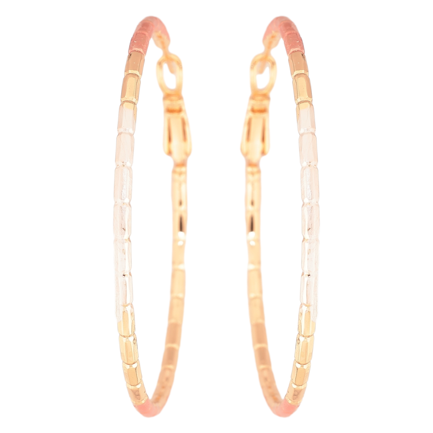 Серьги Xuping M&L Цвет 18K кольца (конго) Декоративный узор с эмалью ø 5см фото №1 Серьги Xuping M&L Цвет 18K кольца (конго) Декоративный узор с эмалью ø 5см фото №1