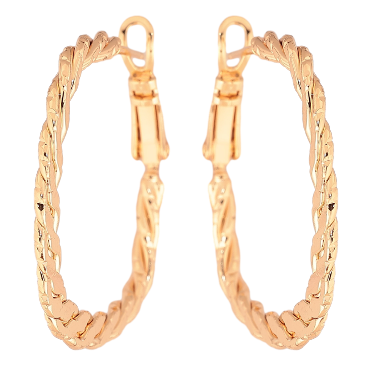 Серьги Xuping M&L Цвет 18K итальянский замок Декоративные кольца фото №16 Серьги Xuping M&L Цвет 18K итальянский замок Декоративные кольца фото №16