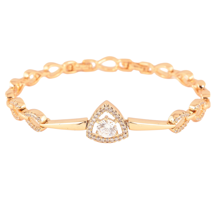 Браслет Xuping Позолота 18K «Візерунок з кристалами» розмір з доп. замком 17,19см х 2-13мм фото №21 Браслет Xuping Позолота 18K «Візерунок з кристалами» розмір з доп. замком 17,19см х 2-13мм фото №21