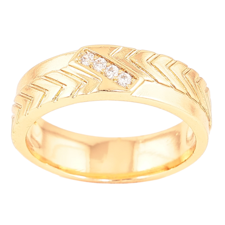 Кольцо Xuping Позолота 18K Декоративный узор с кристаллами, шир. 6мм фото №16 Кольцо Xuping Позолота 18K Декоративный узор с кристаллами, шир. 6мм фото №16