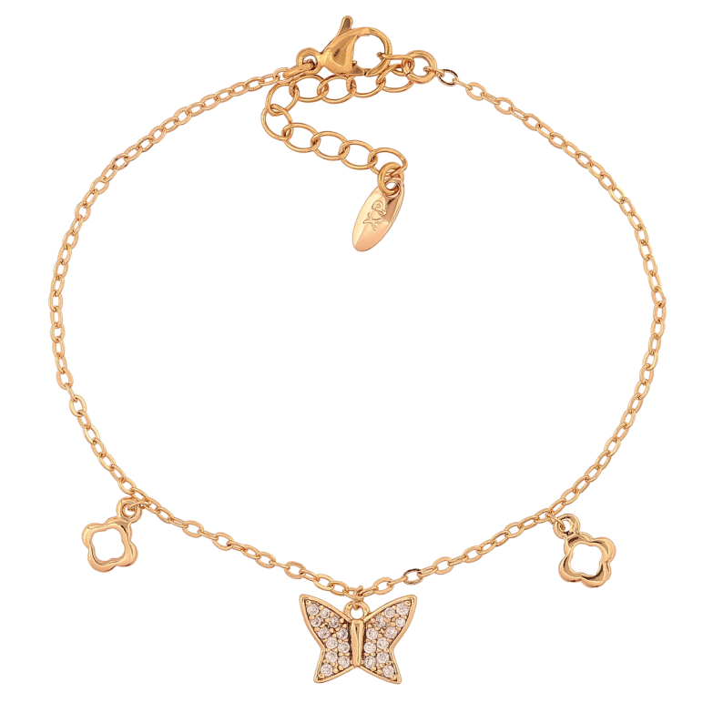 Браслет Xuping Позолота 18K Цепочка с подвесками размер с доп. цепочкой 17-20см х 1,5мм фото №1 Браслет Xuping Позолота 18K Цепочка с подвесками размер с доп. цепочкой 17-20см х 1,5мм фото №1