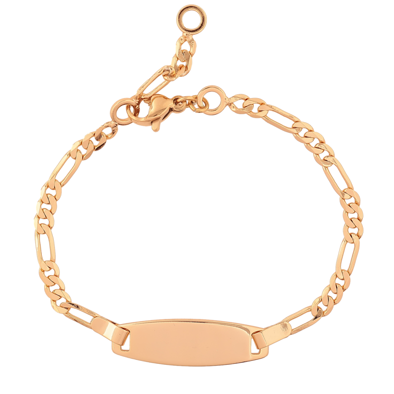 Браслет Xuping Позолота 18K «Ланцюжок з вставкою» розмір з додатковою ланкою 15,17 см х 3-8 мм фото №1