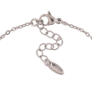 Браслет Xuping Родій «Ланцюжок з підвісками» довжина з додатковим ланцюжком 17-20см х 2мм фото №2