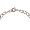 Браслет Xuping Родій «Ланцюжок з декоративними вставками» довжина 19,5см х 5-6мм фото №2 Браслет Xuping Родій «Ланцюжок з декоративними вставками» довжина 19,5см х 5-6мм фото №2