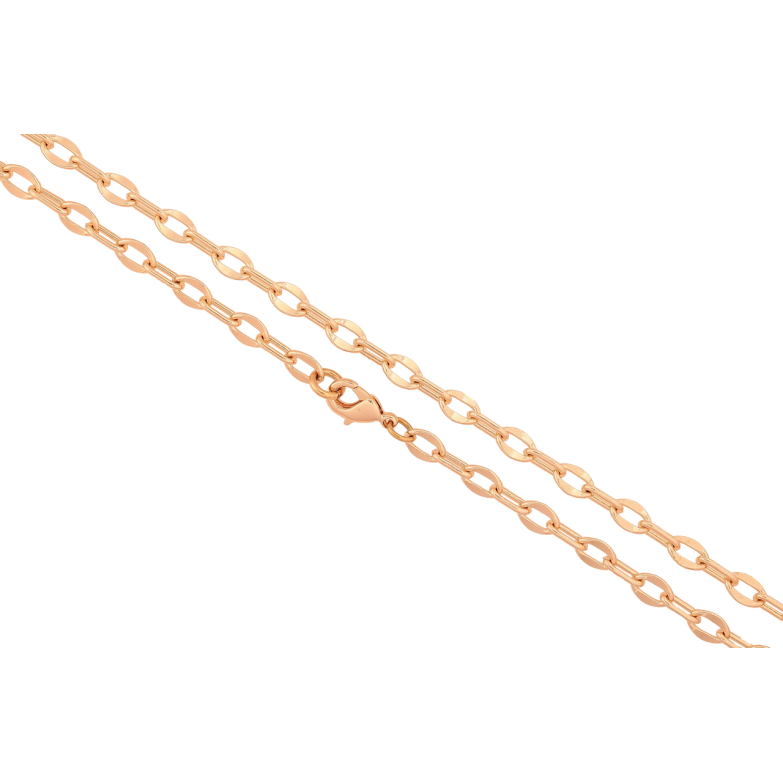 Ланцюжок Xuping M&L Колір 18К «Плетіння Якірне» довжина 50см х 3-5мм фото №1 Ланцюжок Xuping M&L Колір 18К «Плетіння Якірне» довжина 50см х 3-5мм фото №1