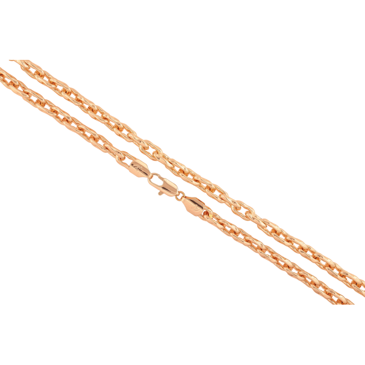 Цепочка Xuping M&L Цвет 18К Плетение Якорное длина 50см х 6мм фото №10