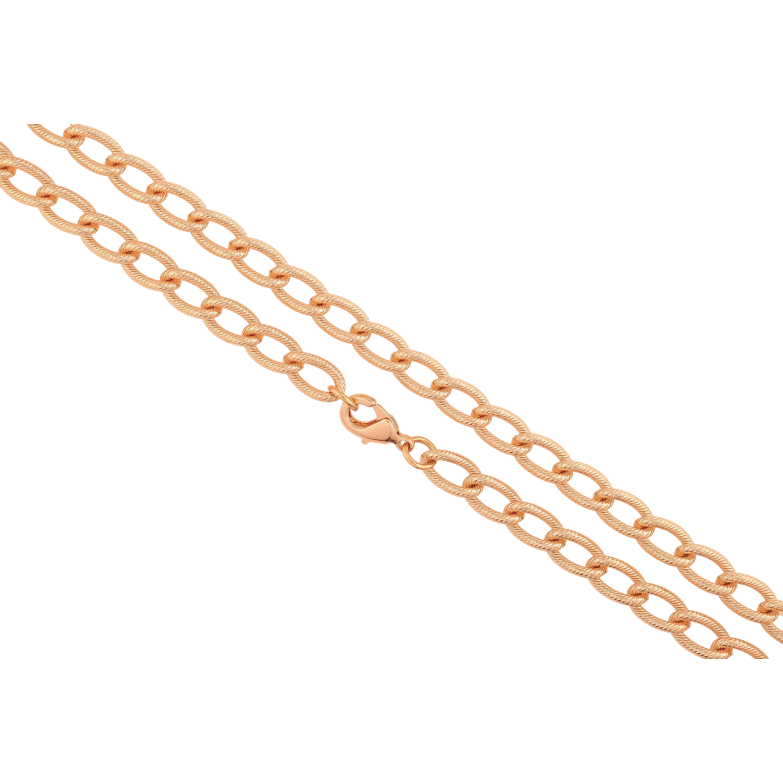 Ланцюжок Xuping M&L Колір 18К «Плетіння Панцирне з візерунком» довжина 51см х 7мм фото №1 Ланцюжок Xuping M&L Колір 18К «Плетіння Панцирне з візерунком» довжина 51см х 7мм фото №1