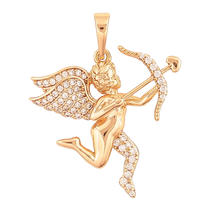 Кулон Xuping Позолота 18K Купидон для цепочки до 6мм фото №25