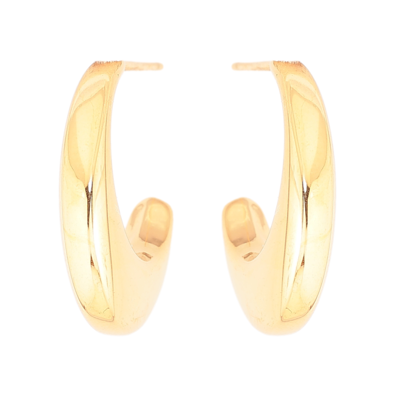 Серьги Xuping Позолота 18K пусеты Декоративные дуги фото №1