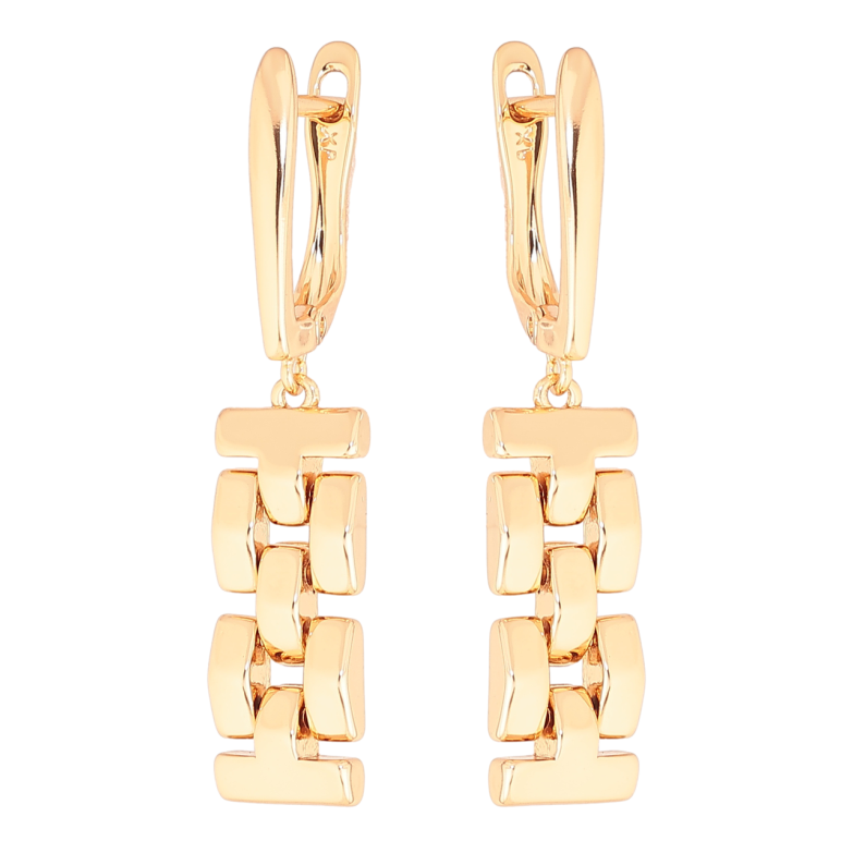 Сережки Xuping Позолота 18K англійський замок «Декоративні підвіски» фото №1 Сережки Xuping Позолота 18K англійський замок «Декоративні підвіски» фото №1