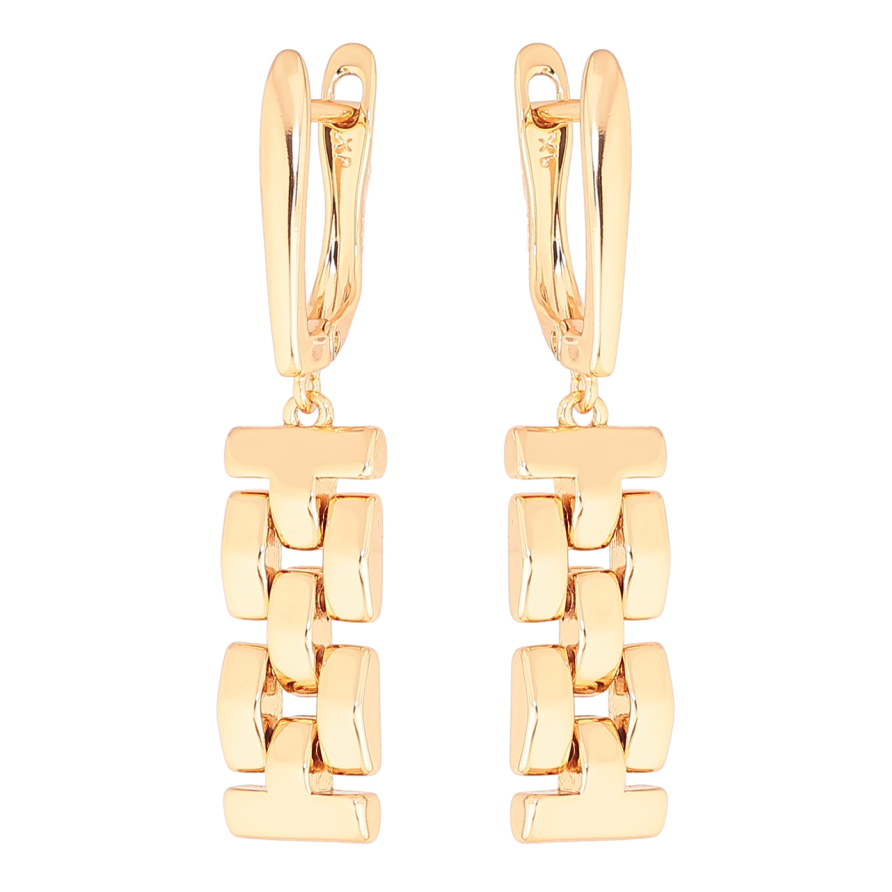 Серьги Xuping Позолота 18K английский замок Декоративные подвески фото №1